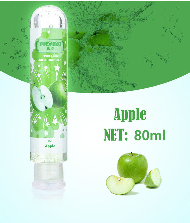 Lubrifiant humain hydrosoluble au goût de fruit
