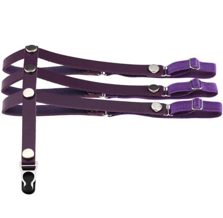Nouvelle ceinture porte-jarretelles punk à la mode