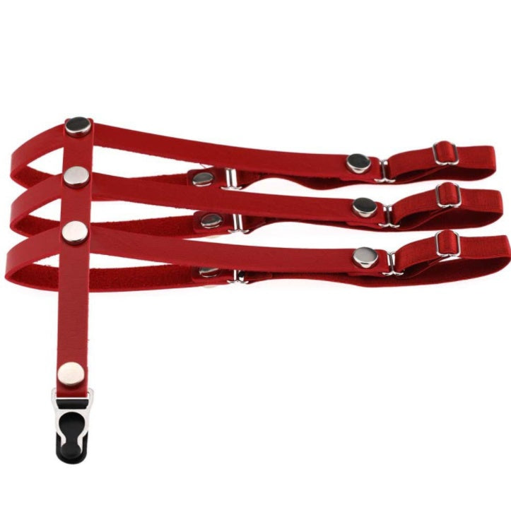 Nouvelle ceinture porte-jarretelles punk à la mode