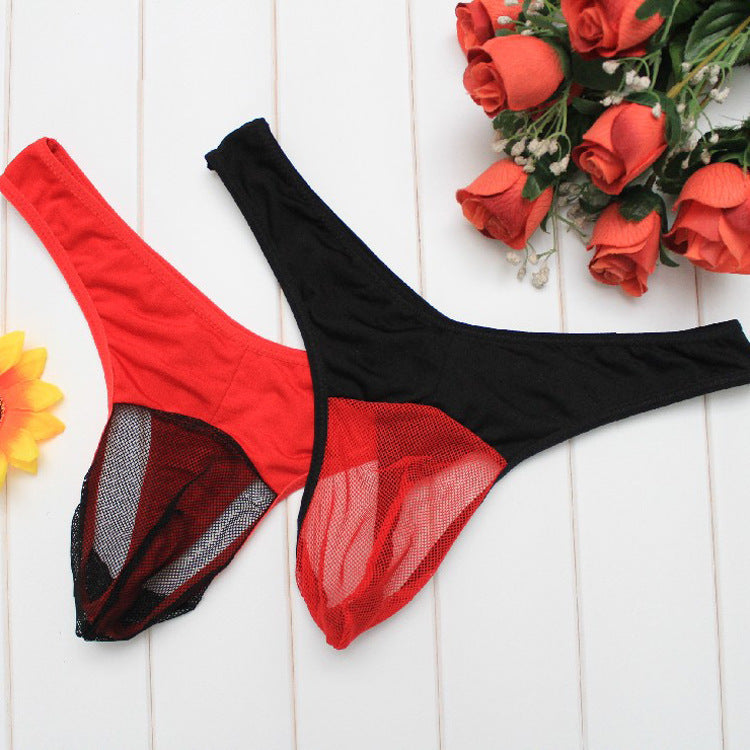 String transparent en maille