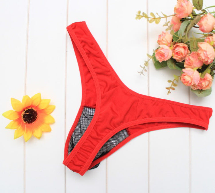 String transparent en maille