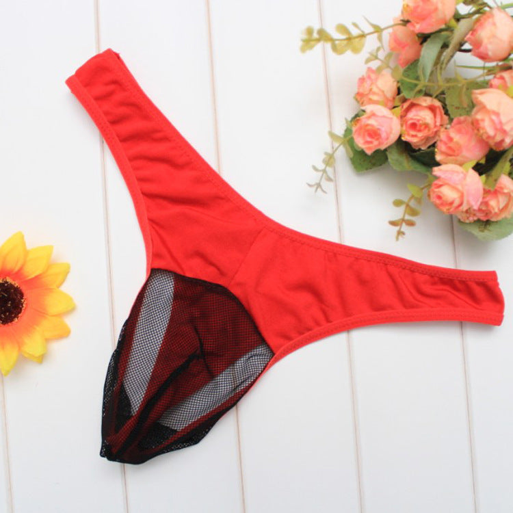 String transparent en maille