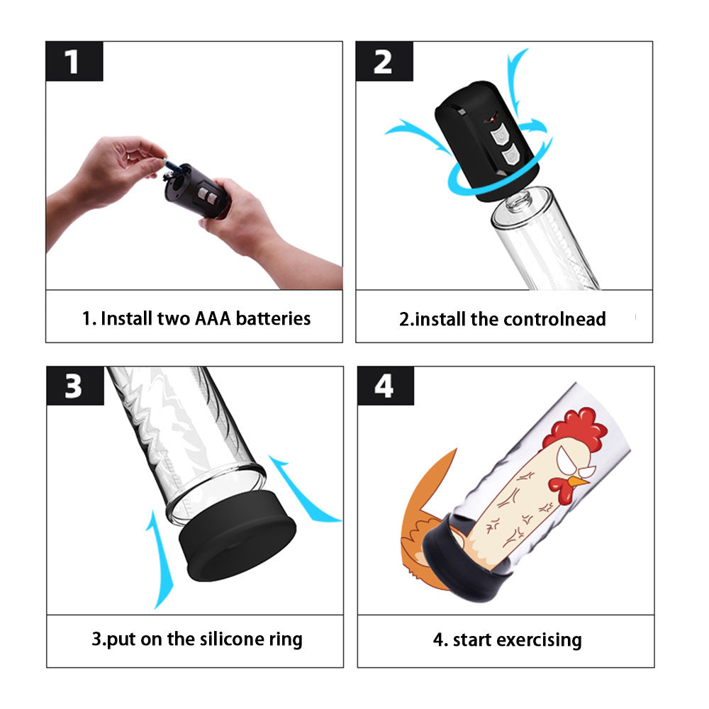 Electric Enlarging Trainer Massager