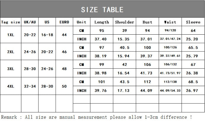 Plus Size Dress with Sexy Long Sleeve