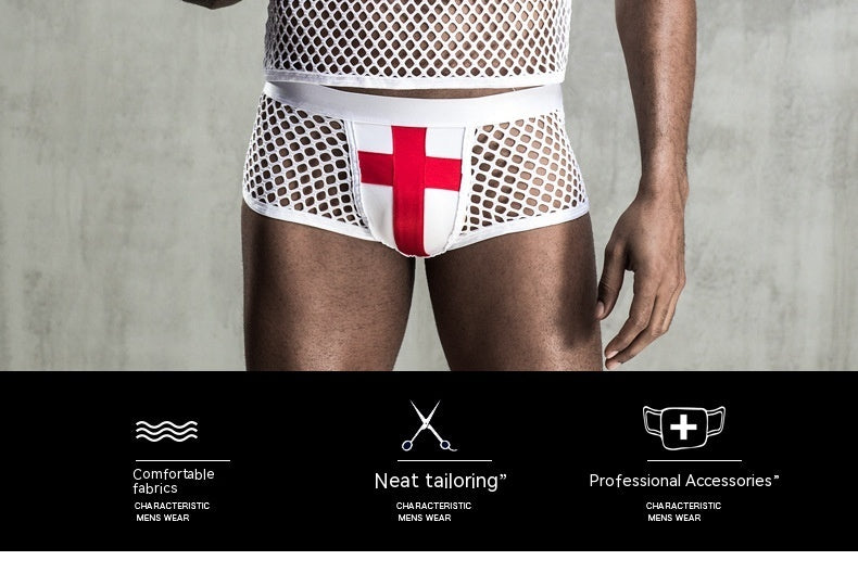 White Netting Doctor Uniform