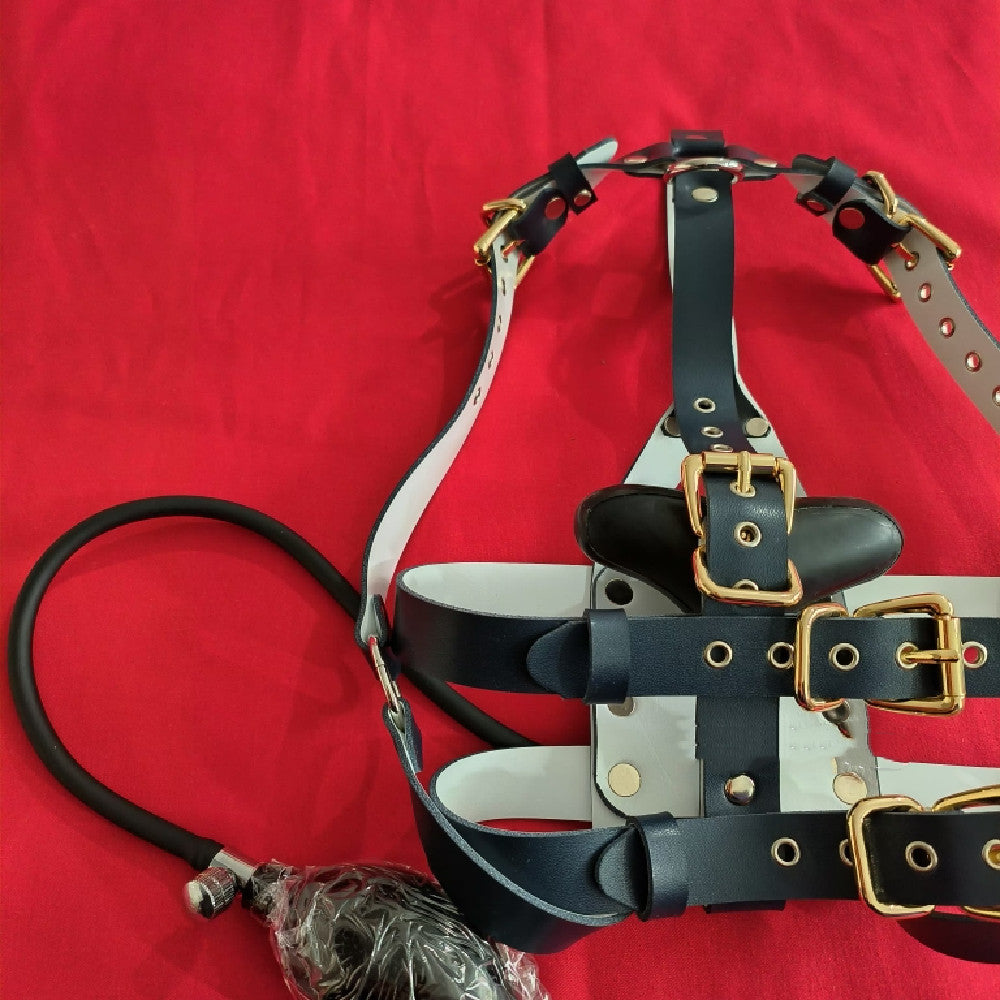 Bouchon buccal gonflable de type harnais