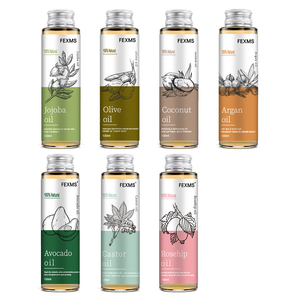 Huile essentielle de massage pour soins de la peau et du corps à la noix de coco