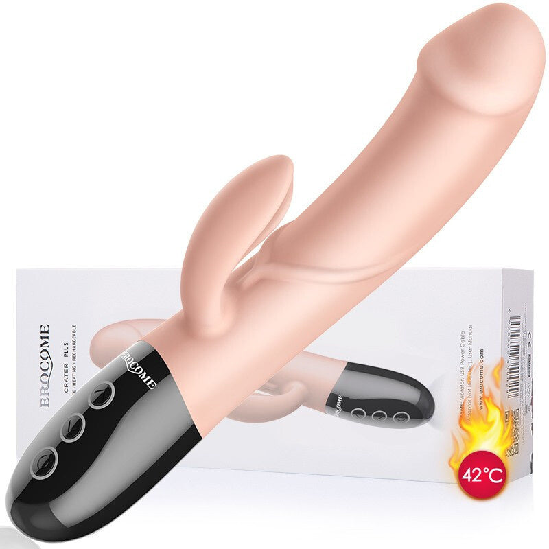 Intelligent Heating And Bending Double-point Massager