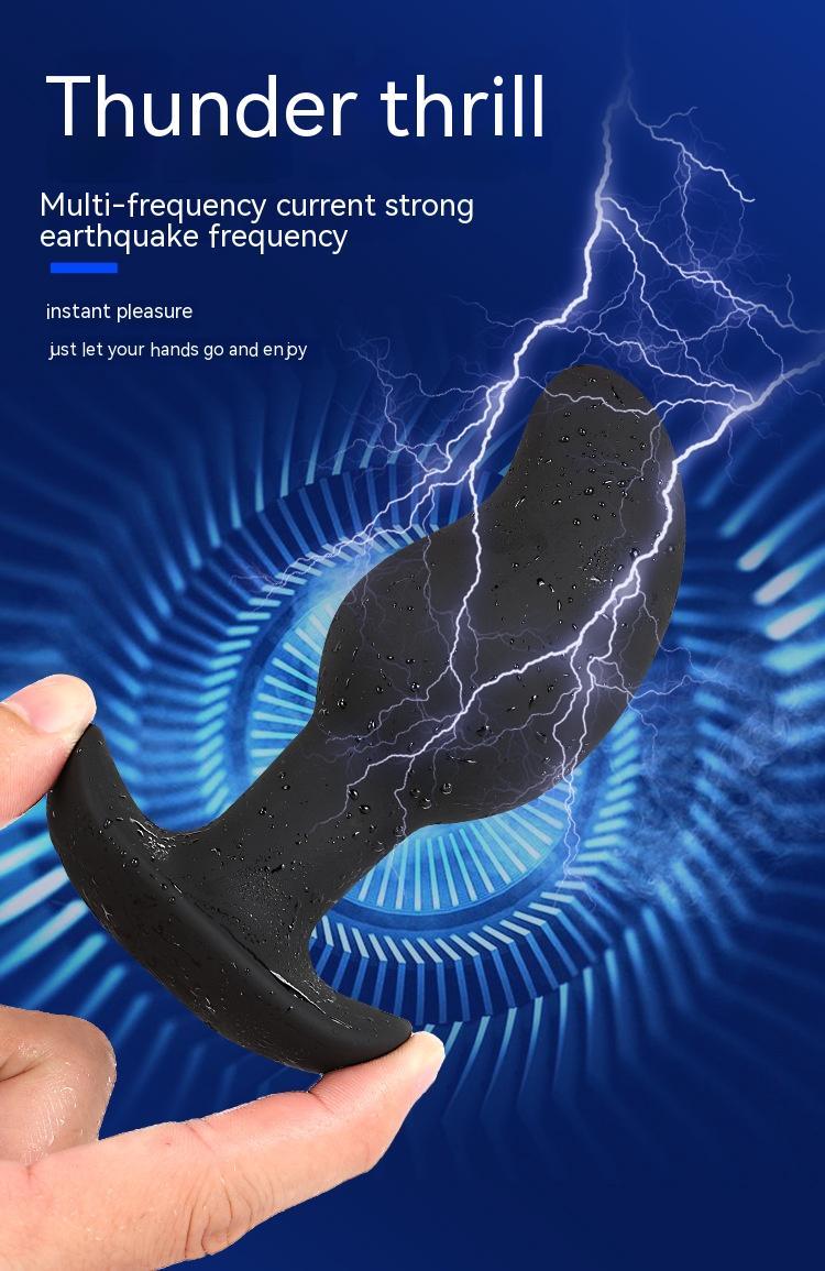 Electric Shock Butt Plug Remote Control Vibration