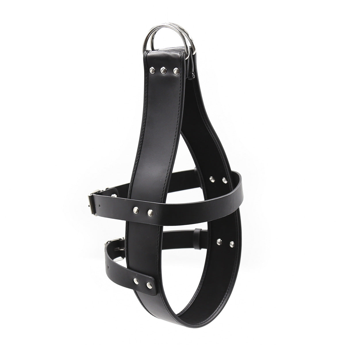 PU Leather Head Suspension Harness Hanger D Ring
