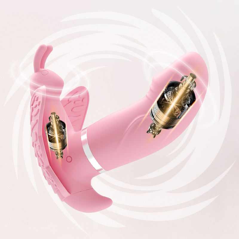 Butterfly Wireless Remote Double Massager