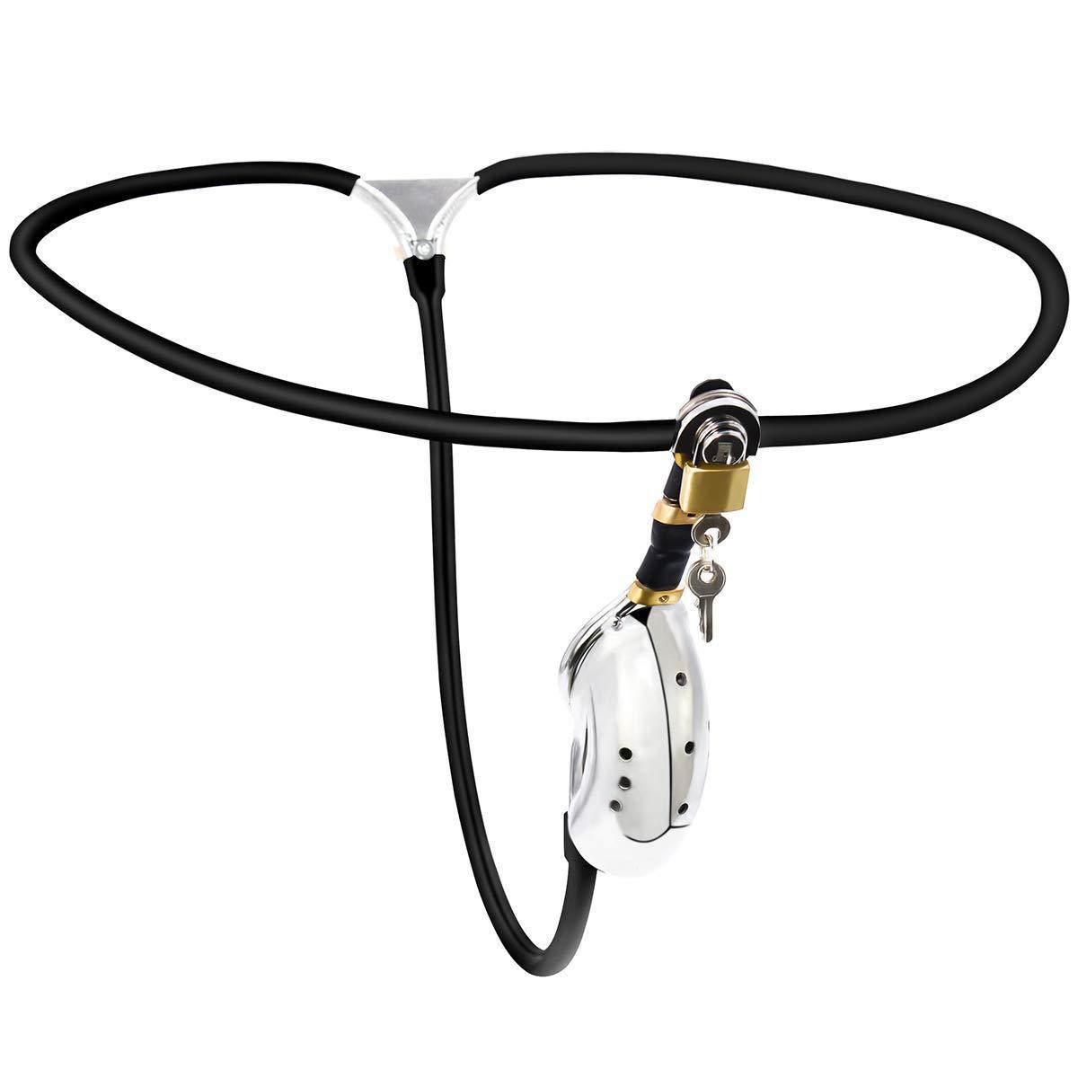 Ceinture de chasteté invisible Simple Cage pour hommes