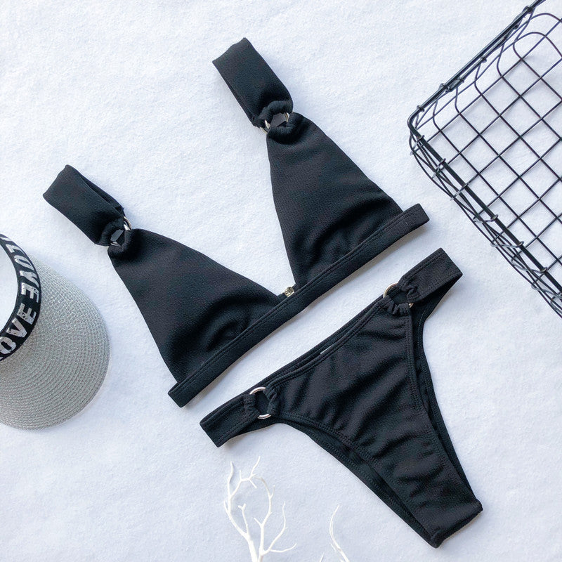 Bikini Sexy Triangle Ring Swimsuit