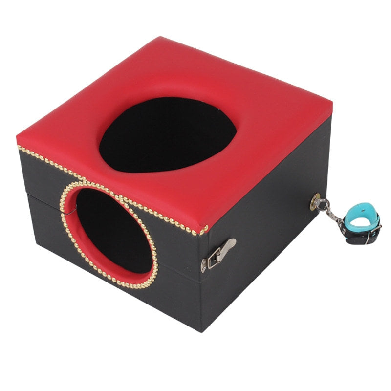 Forced Mouth Drinking Golden Shower Torture Box