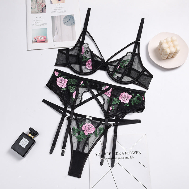 Ensemble de sous-vêtements trois pièces