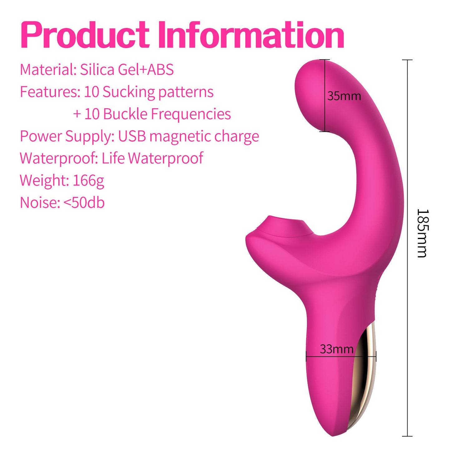 G-spot Massage Finger Multi-frequency Sucking