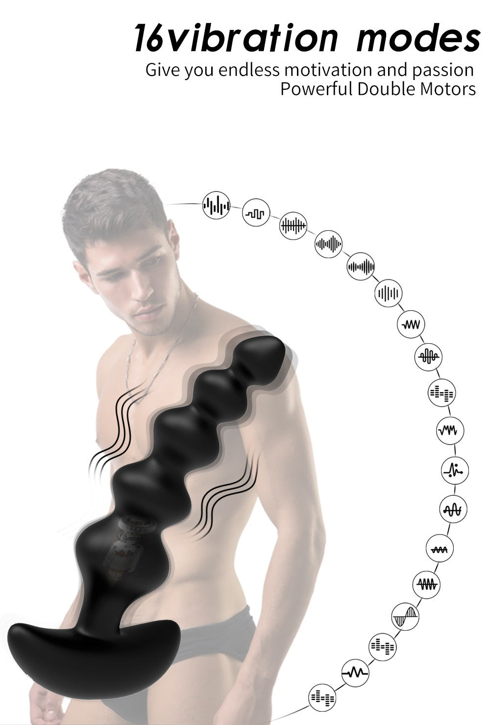 Remote Control Rechargeable Prostate Massager