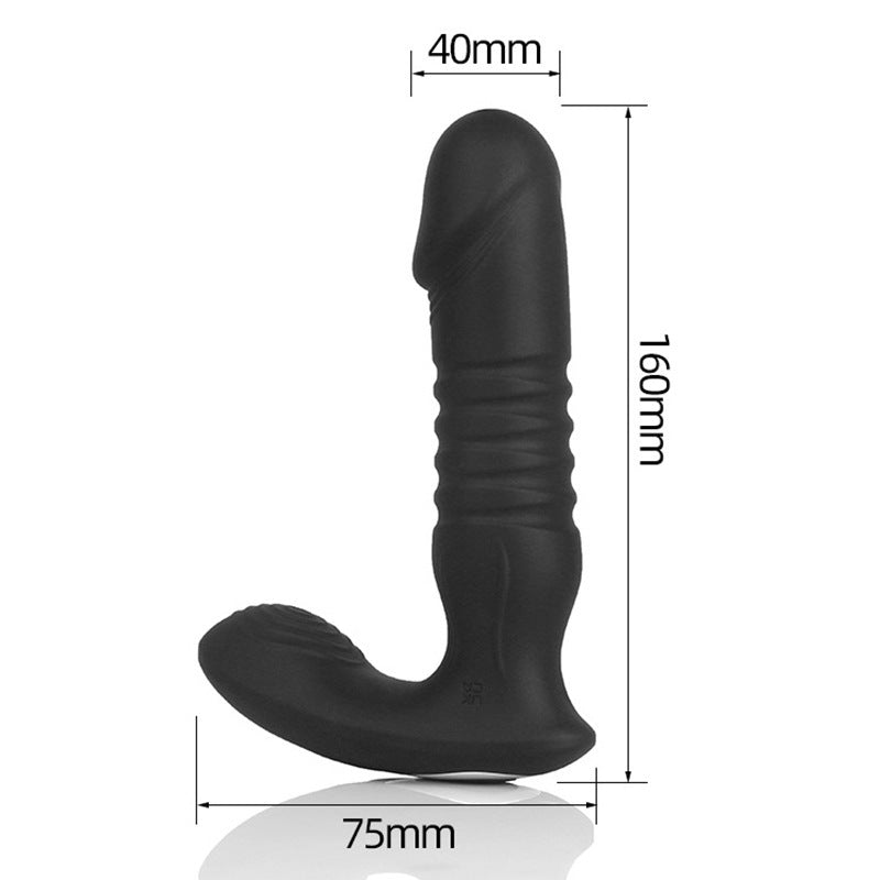 Remote Control Butt Plug Telescopic Prostate Massager