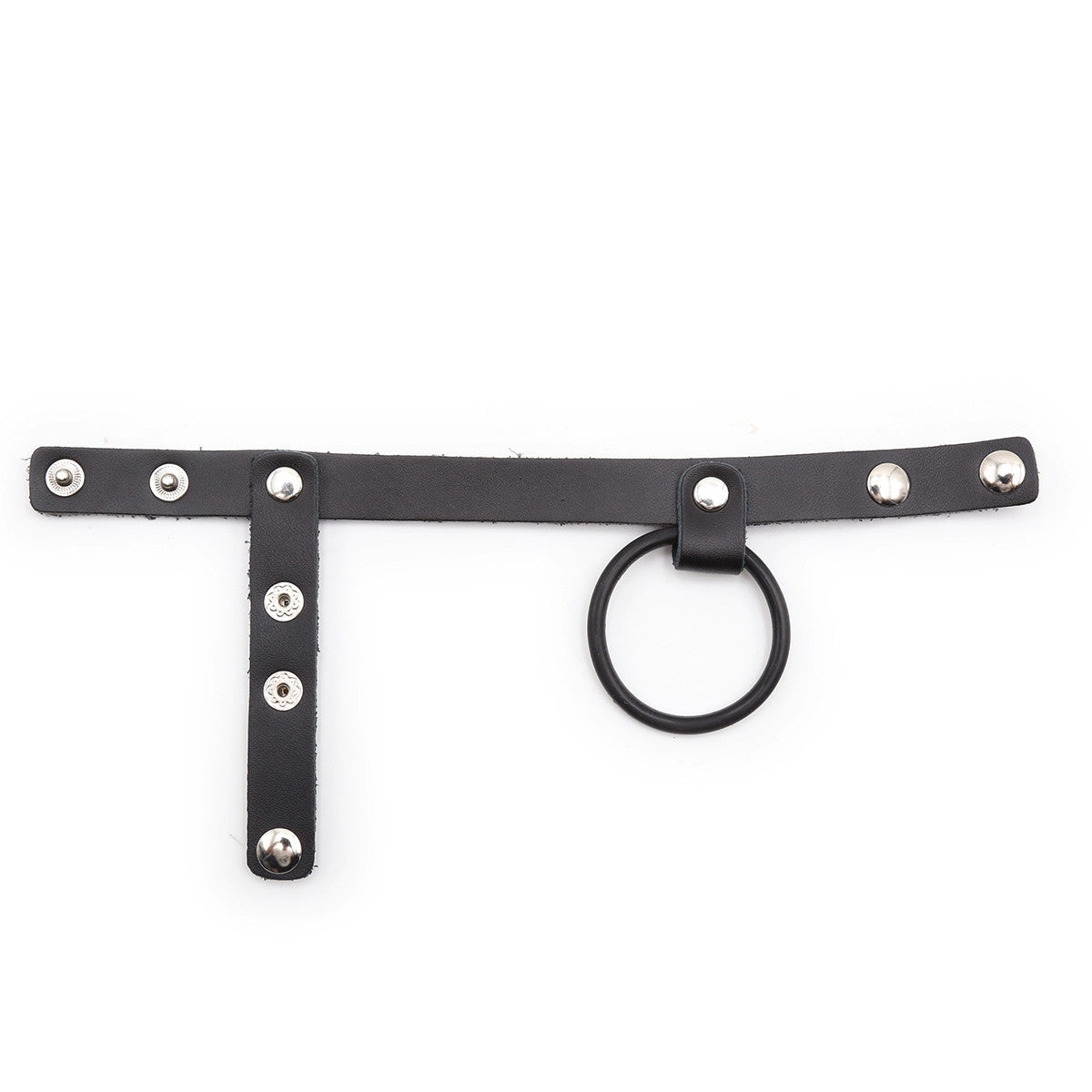 Anneau de jouet en cuir et silicone