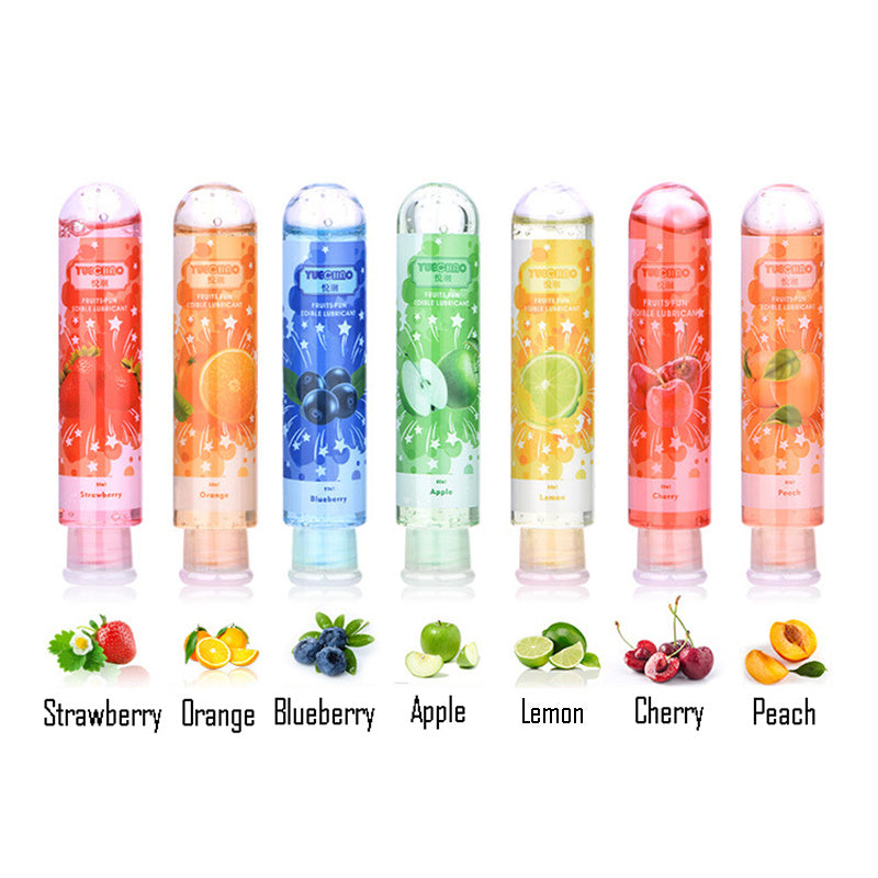 Lubrifiant humain hydrosoluble au goût de fruit