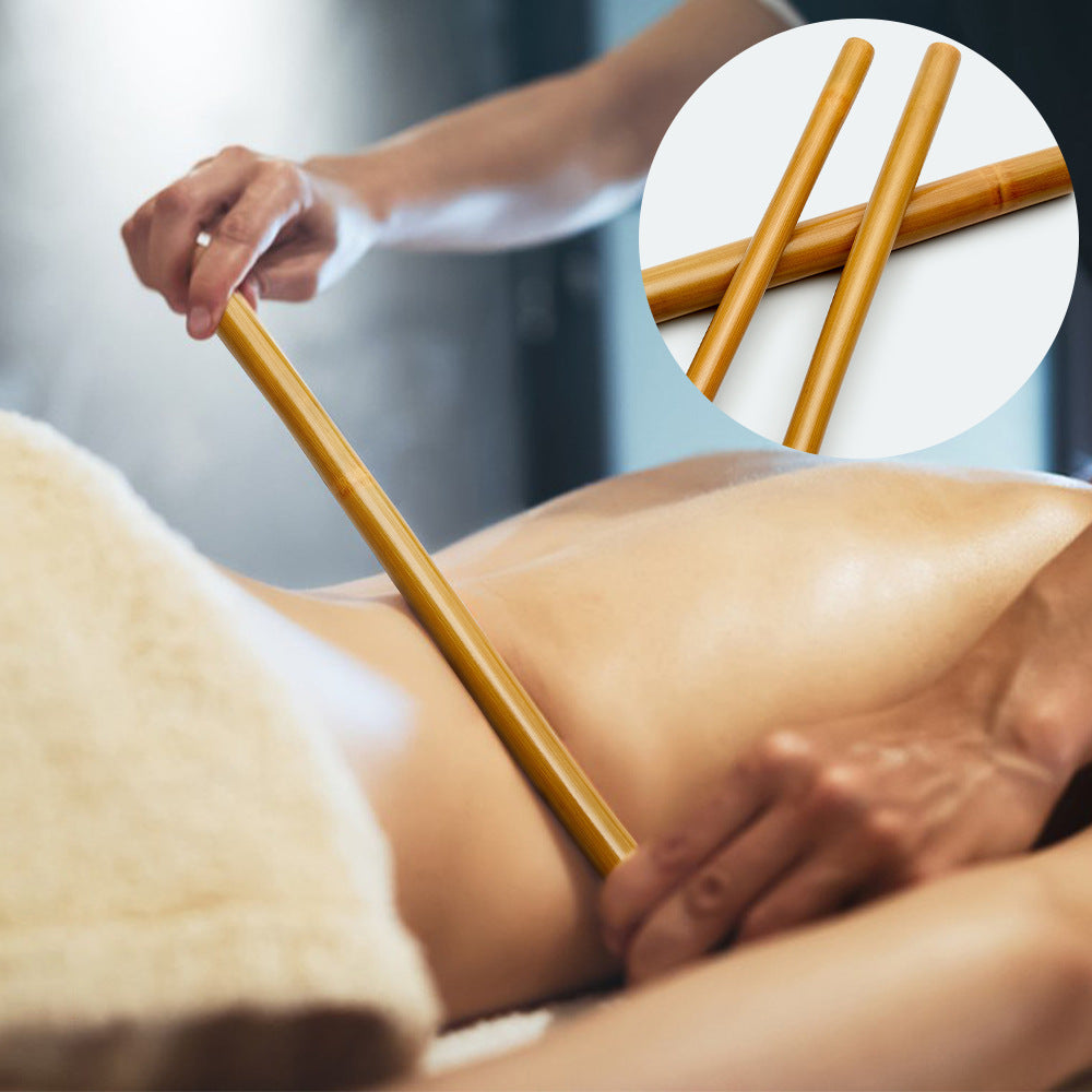 Masseur de dos en bambou naturel