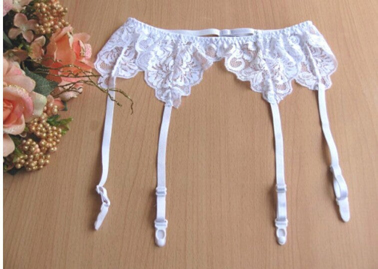 Accessoires de lingerie Jarretière en dentelle noire