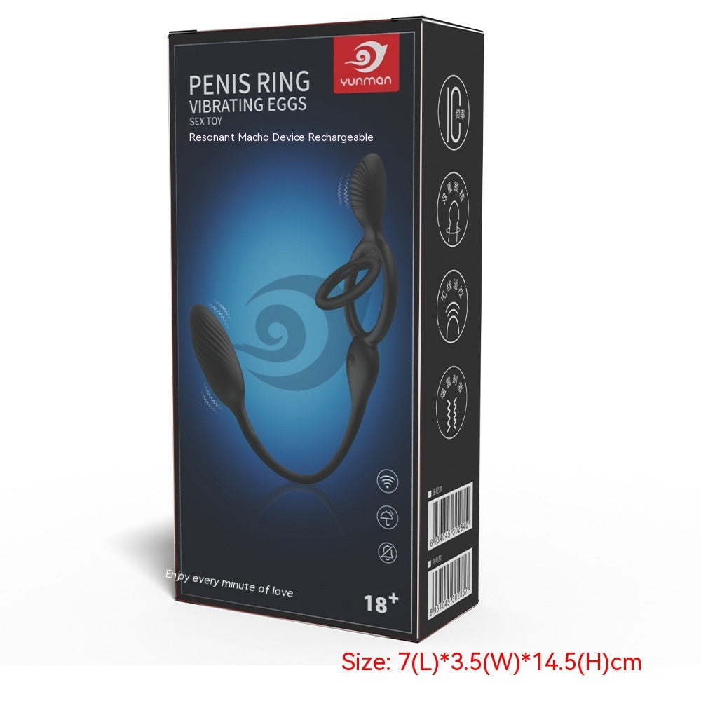 Double bâton de plug anal