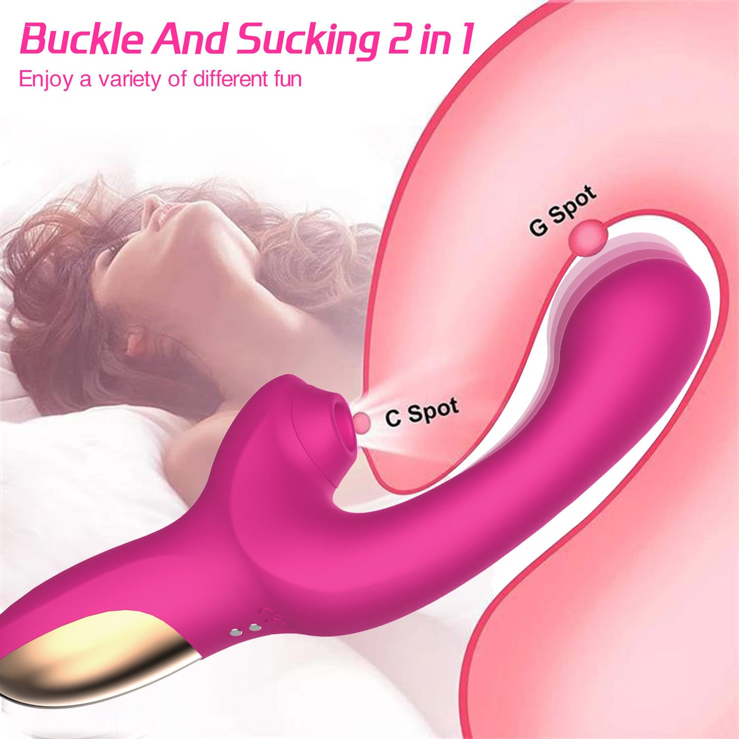 G-spot Massage Finger Multi-frequency Sucking