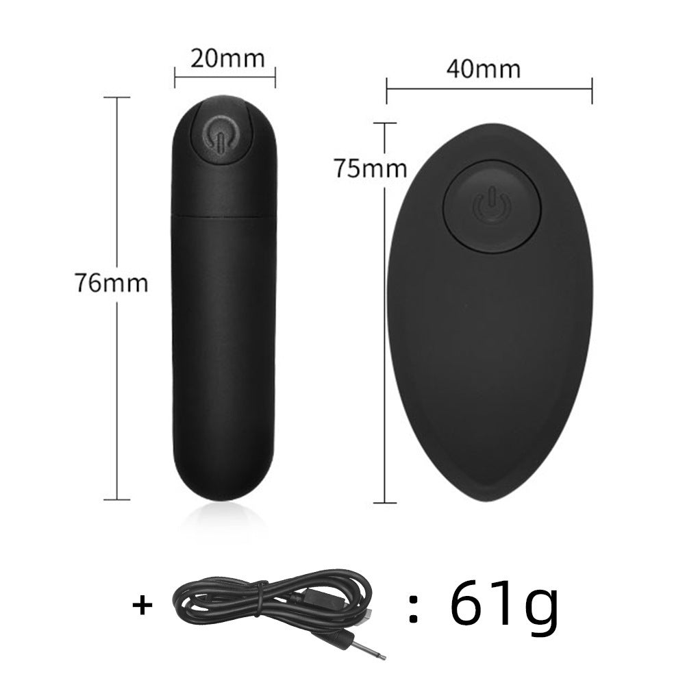 Jouet en silicone avec chargement à distance par USB