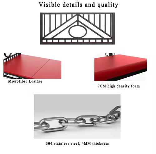 Jouets de bondage BDSM Jouets sexuels à grande échelle Meubles de lit