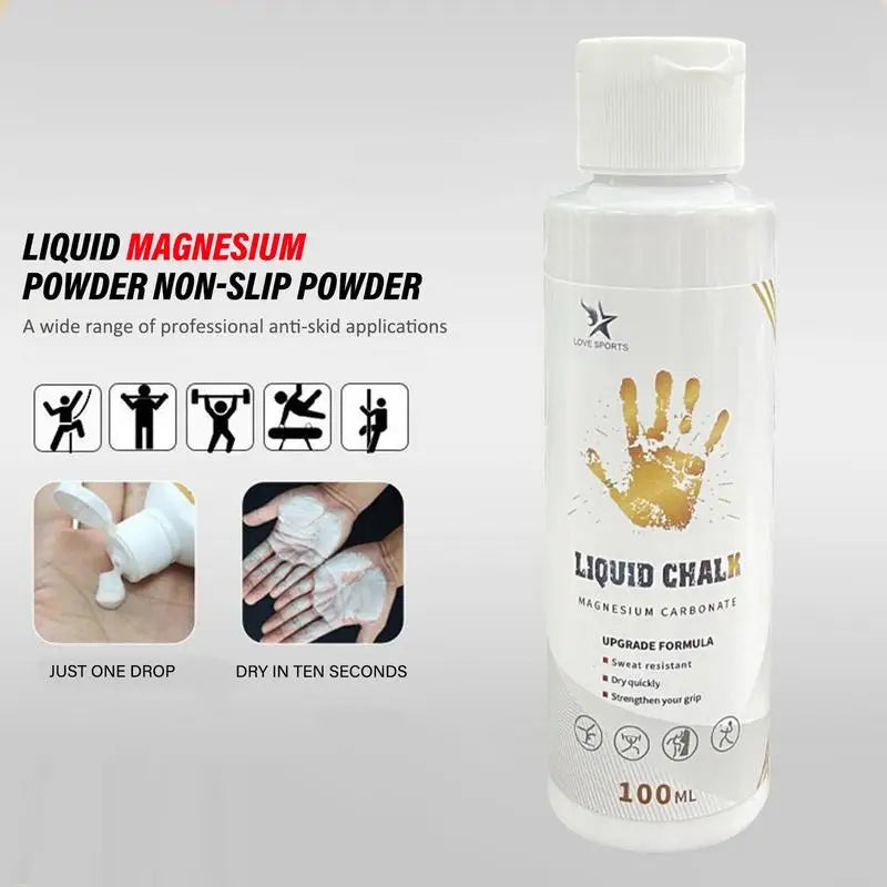 100/200 ml de magnésie liquide pour le sport, poudre de magnésium, crème antidérapante