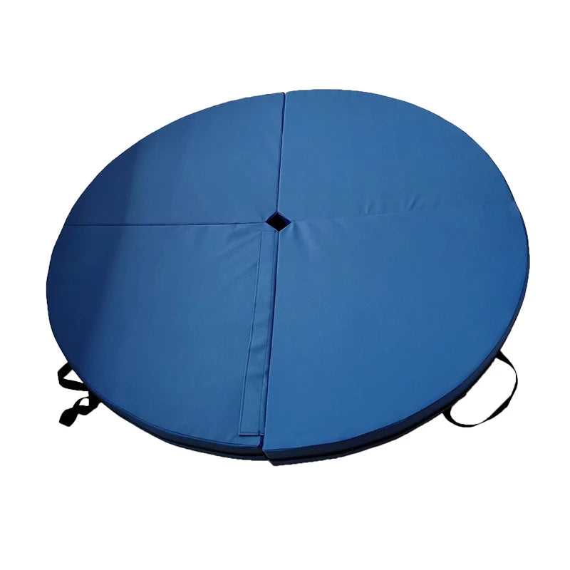 Tapis de pole dance pliable et rond, coussinets de gymnastique, anti-chute, antidérapant