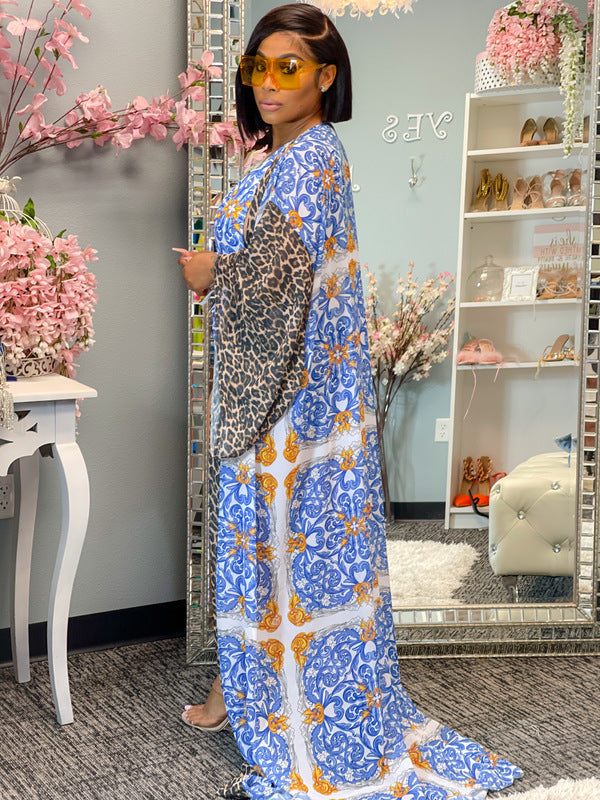 Maillot de bain short bikini châle trois pièces