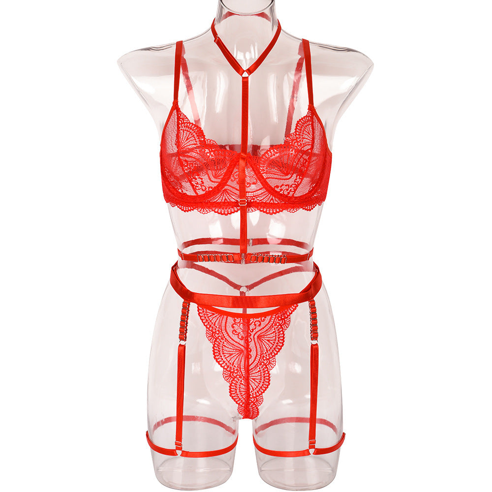 Sous-vêtements sexy en trois pièces