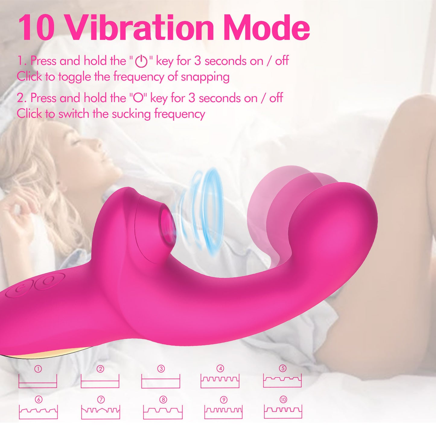 G-spot Massage Finger Multi-frequency Sucking