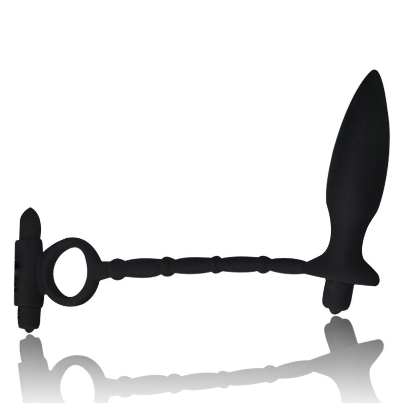 Masseur vibrant en silicone à double balle