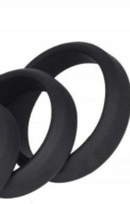 Ensemble de 6 anneaux en silicone pour scrotum et bondage pour hommes