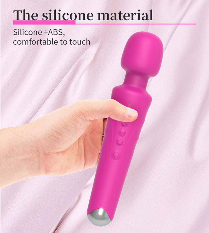 Lance vibrante de massage à choc puissant multifréquence