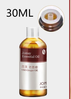 Massage corporel au gingembre et à l'absinthe avec huile essentielle de méridien