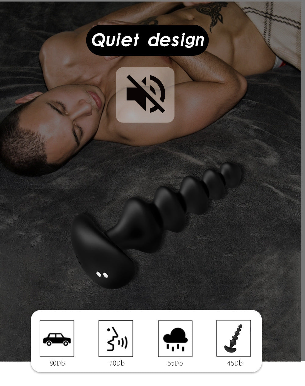 Remote Control Rechargeable Prostate Massager