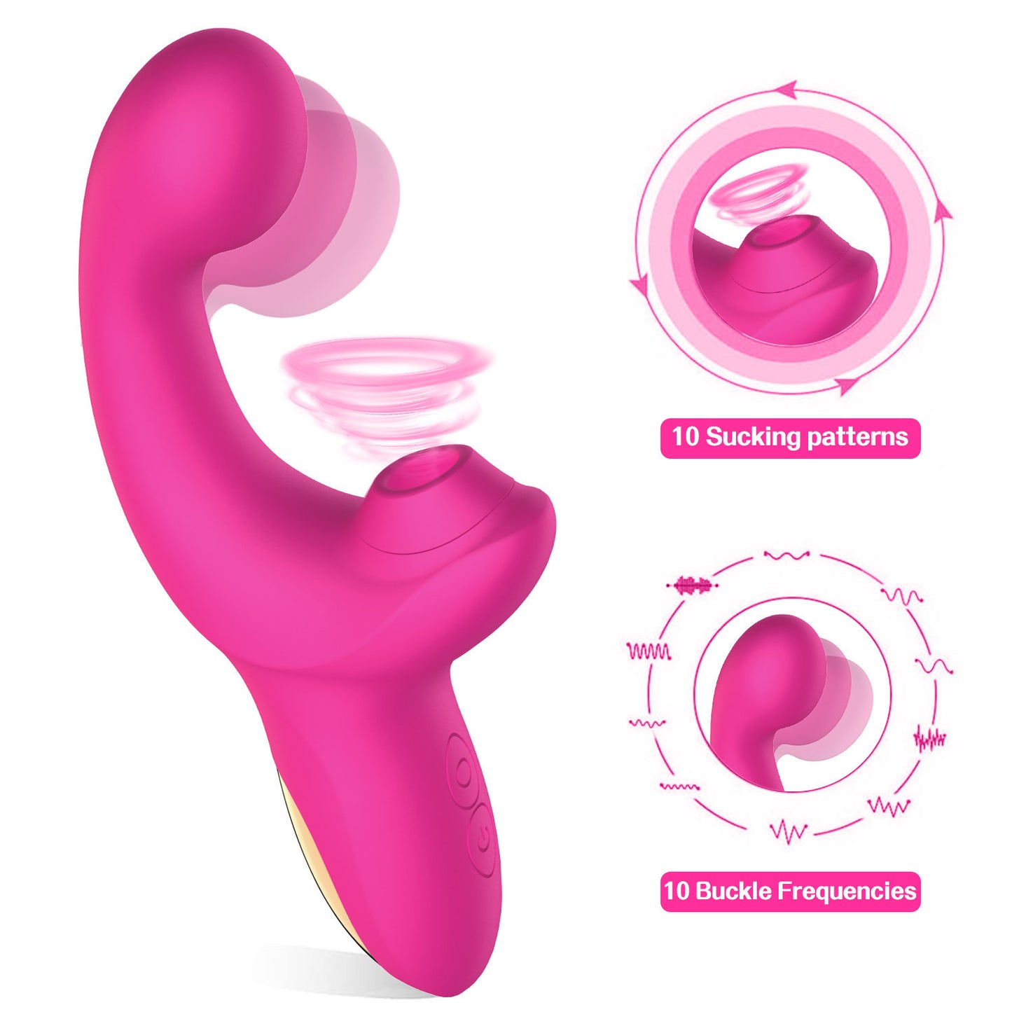 G-spot Massage Finger Multi-frequency Sucking