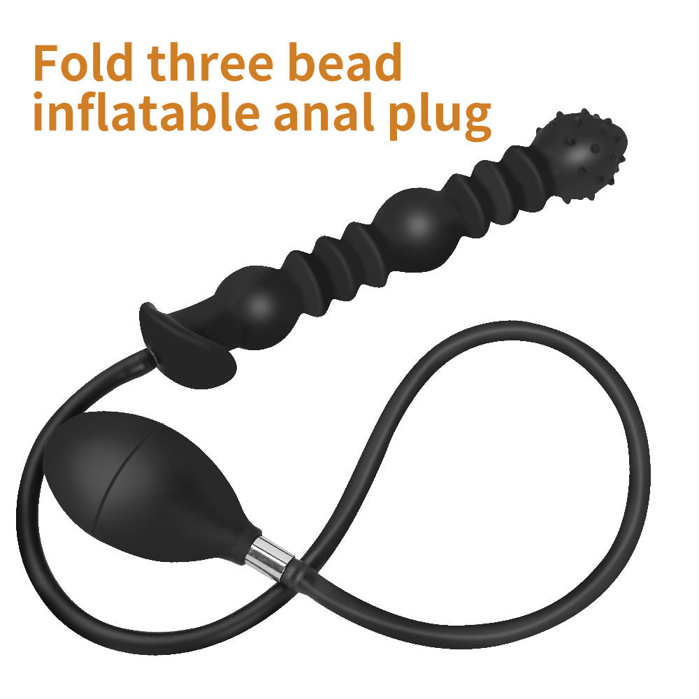 Inflatable Large Butt Plug Dildos - Vaginal Anal Expansion Prostate Dilator