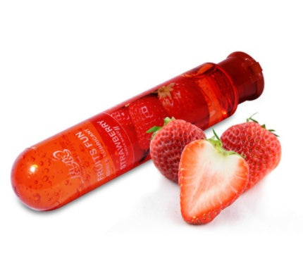 Lubrifiant humain hydrosoluble au goût de fruit