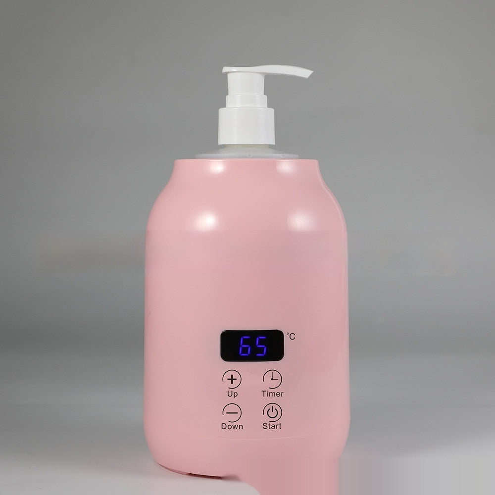 Chauffe-huile de massage à écran tactile, machine de chauffage pour lotion corporelle aux huiles essentielles