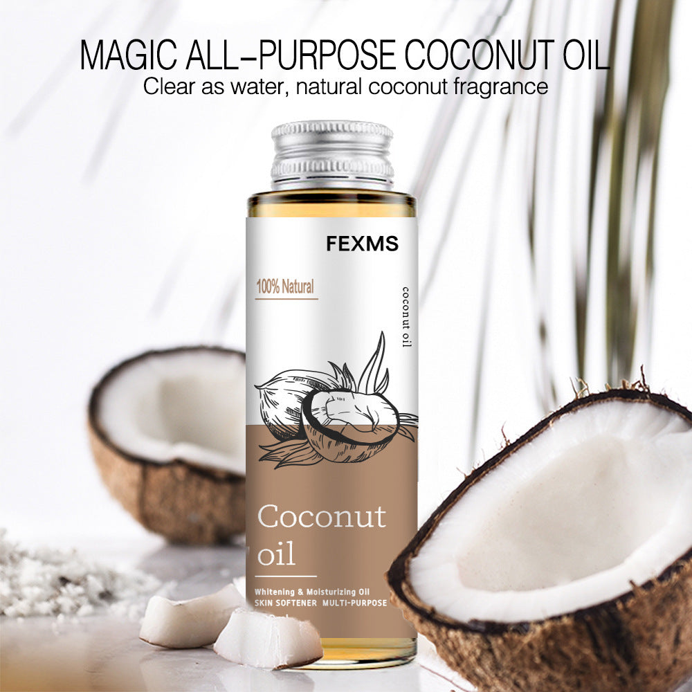 Huile essentielle de massage pour soins de la peau et du corps à la noix de coco