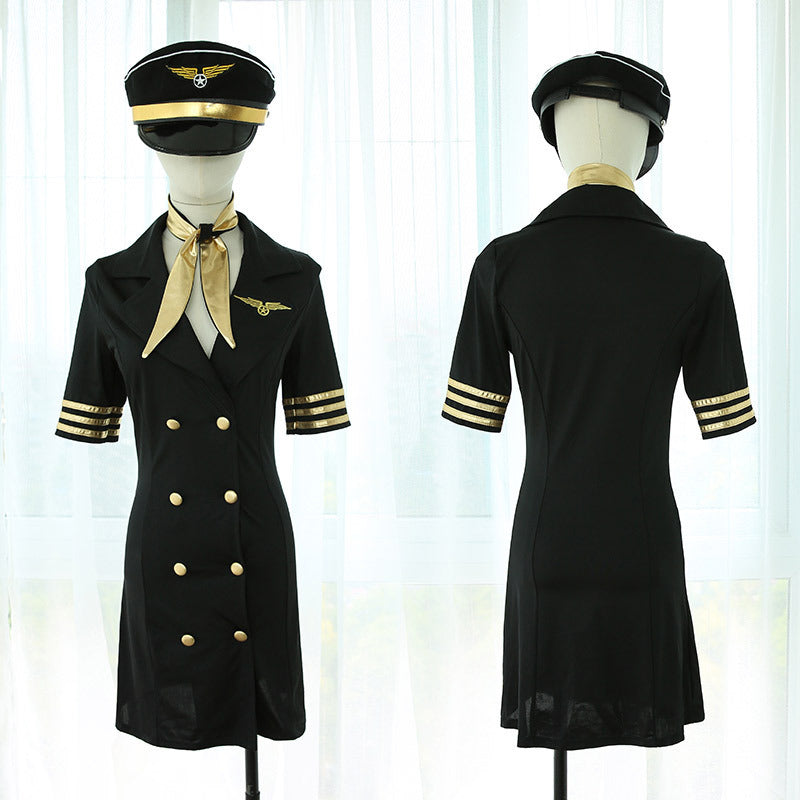 Robe de capitaine cosplay