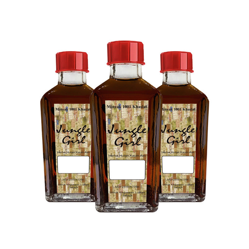 Huile hydratante de massage Jungle Girl pour soulager la douleur