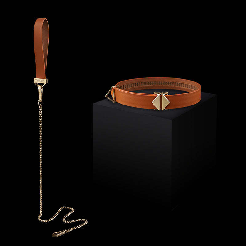 Kit fouet en cuir de vache VIPXXX avec chaîne