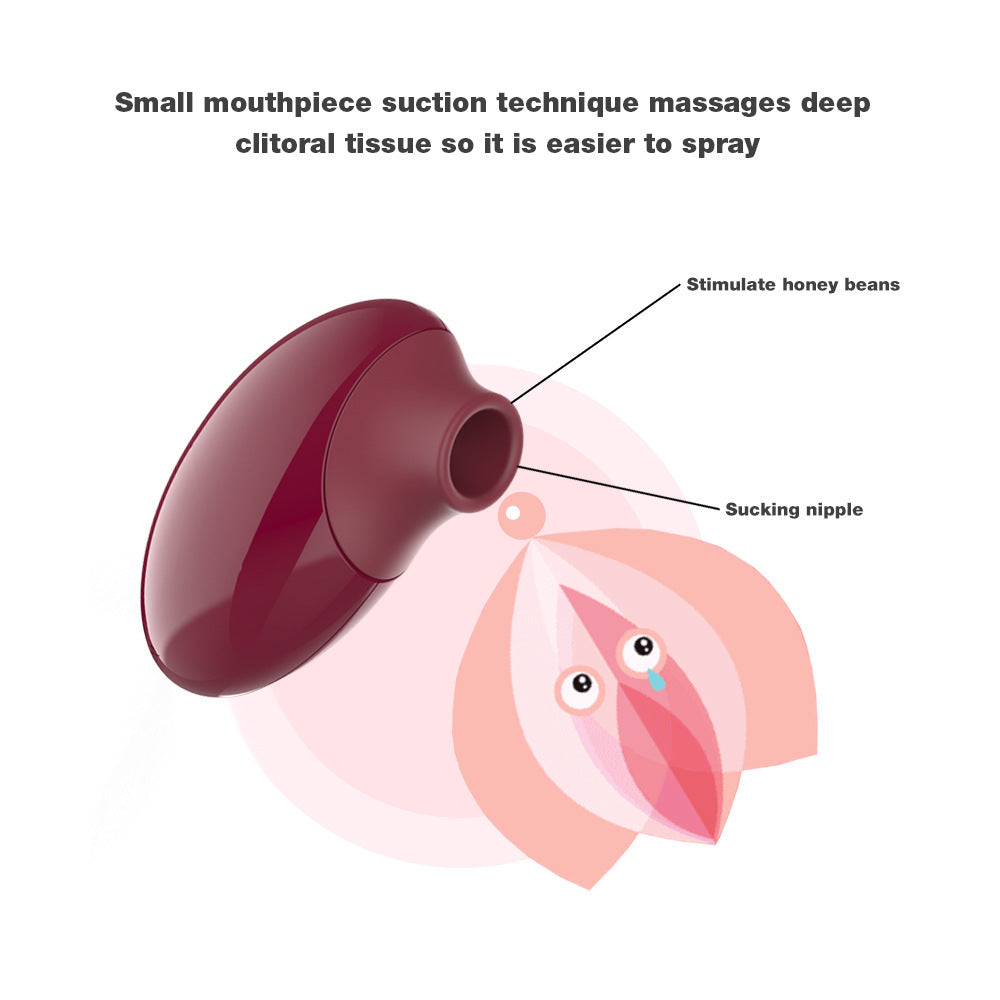 Sucking Vibrating Masturbator Breast Teaser Massager