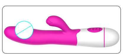 Silicone massager vibrator